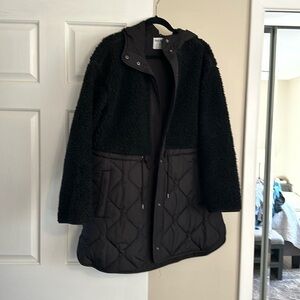 Old Navy Black Quilted Jacket